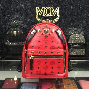 Buy Replica MCM DUAL STARK BACKPACK (Red) - Buy Designer Bags ...