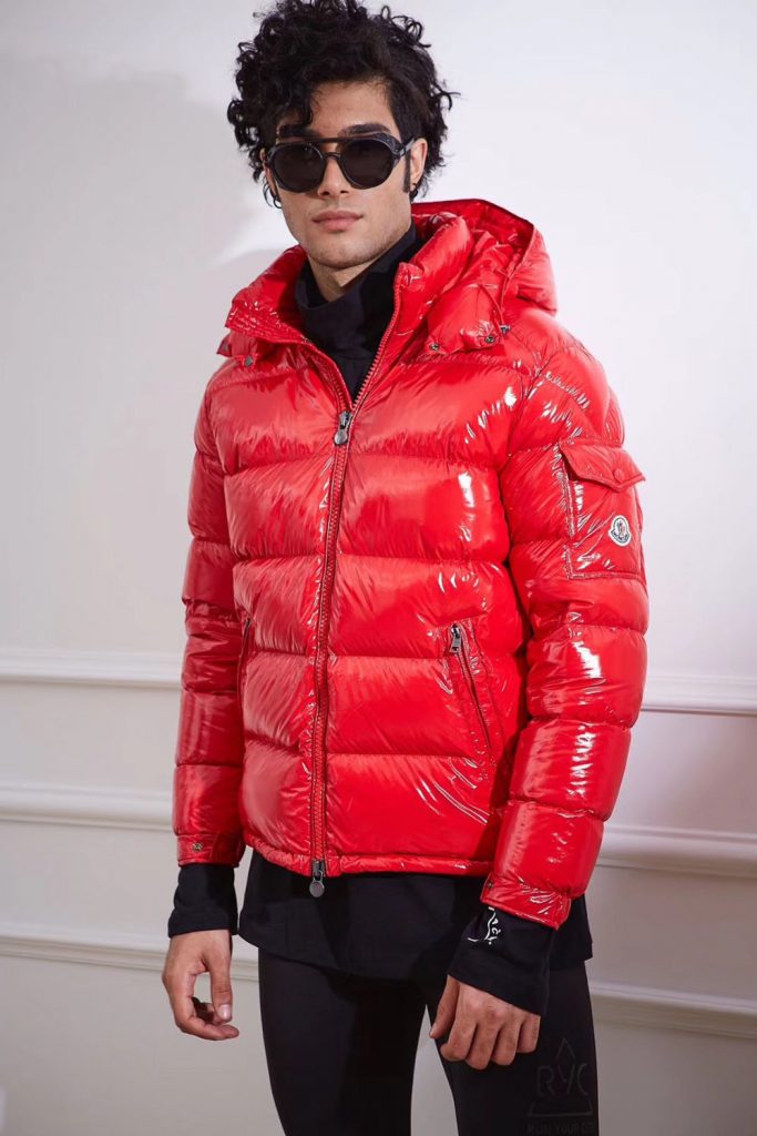 Buy Replica Moncler Maya Puffer Down Jacket Shiny Red - Buy Designer ...
