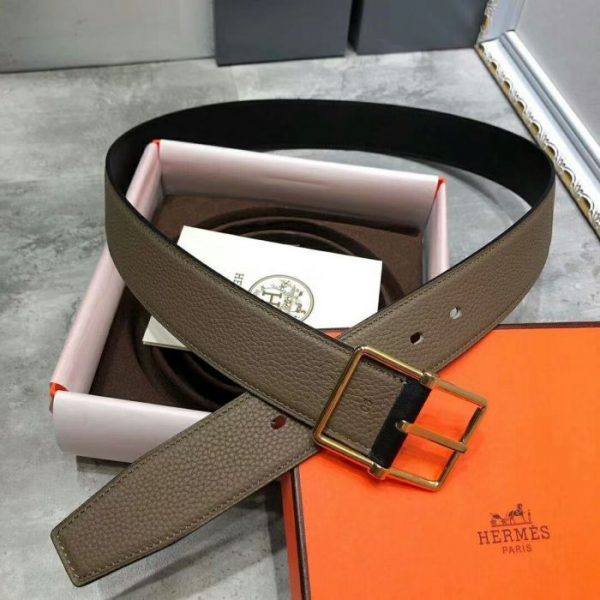 Buy Replica Hermes Saddle 38 mm Reversible Belt With Gold Buckle 023 ...