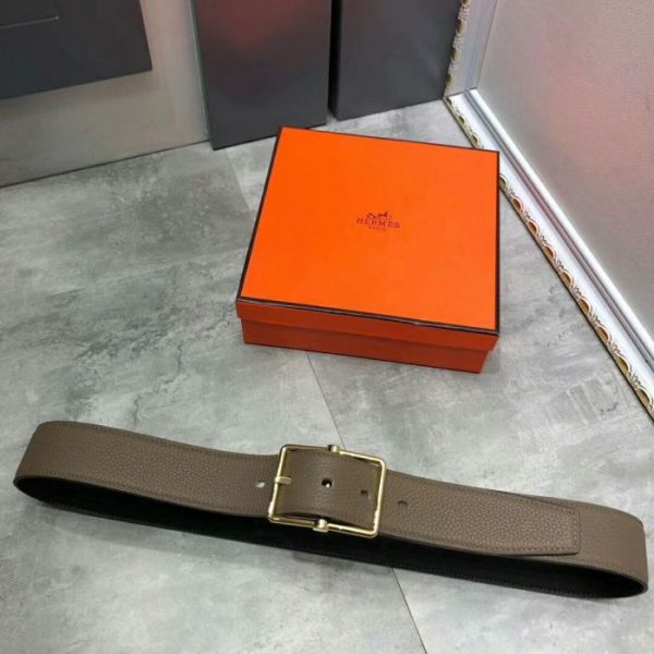 Buy Replica Hermes Saddle 38 mm Reversible Belt With Gold Buckle 023 ...