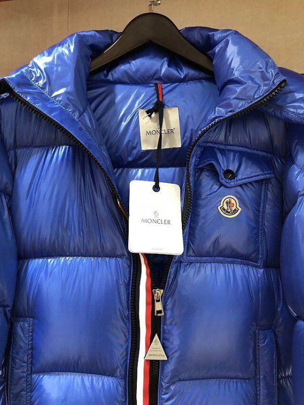 Buy Replica Moncler Montbeliard Puffer Jacket In Blue - Buy Designer ...