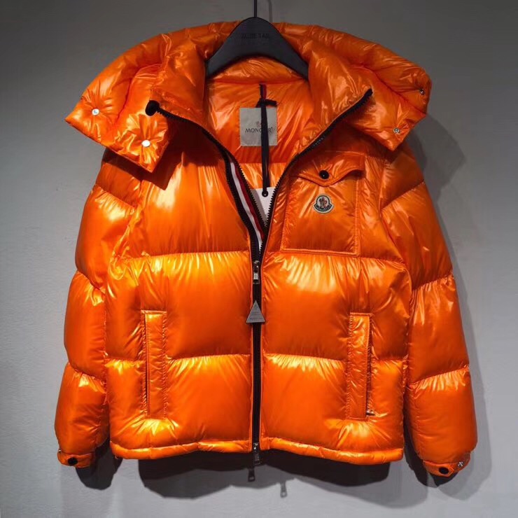 Buy Replica Moncler Montbeliard Puffer Jacket In Orange - Buy Designer ...