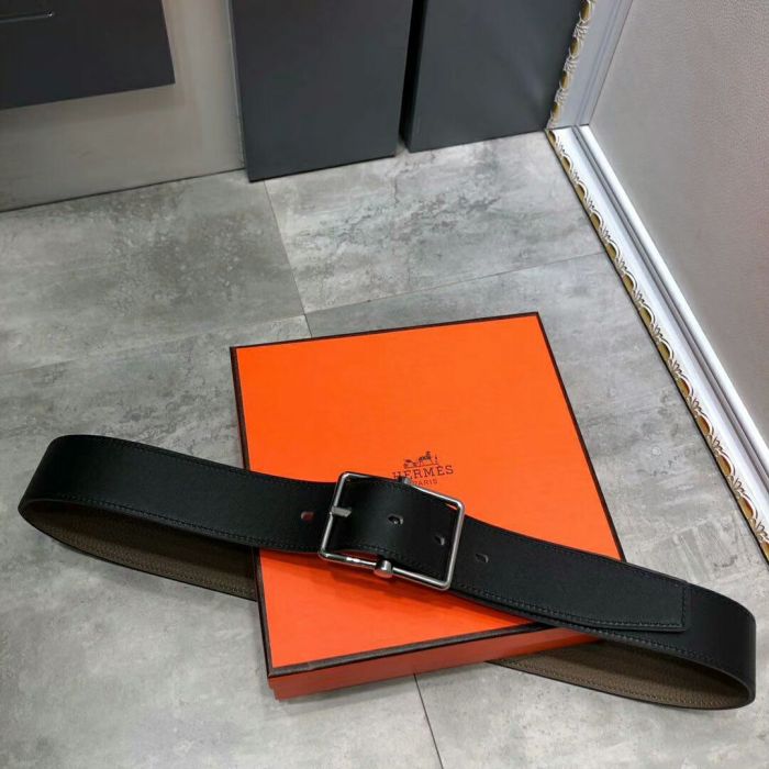 Buy Replica Hermes Saddle 38 mm Reversible Belt With Silver Buckle 022 ...