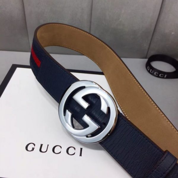 Buy Replica Gucci 40MM Web Belt With G Silver Buckle 001 - Buy Designer ...