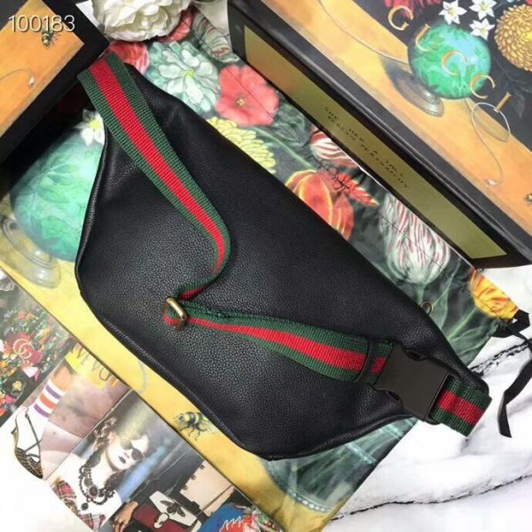 Buy Replica Gucci Print leather belt bag 003 Black - Buy Designer Bags ...