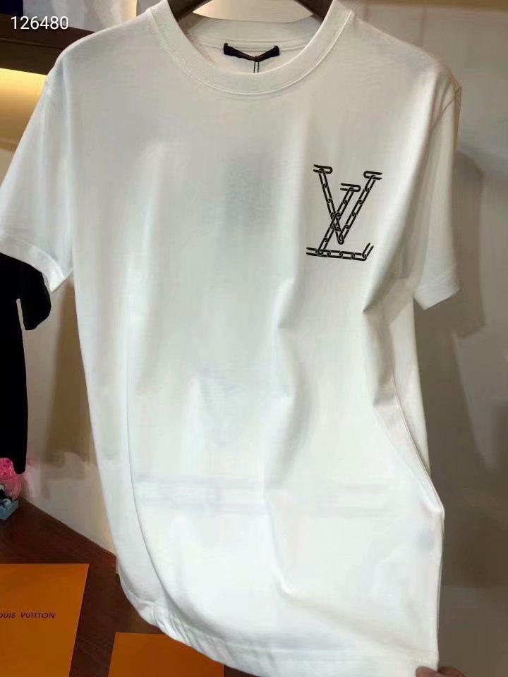 Buy Replica Louis Vuitton LV Logo T-Shirt - Buy Designer Bags ...