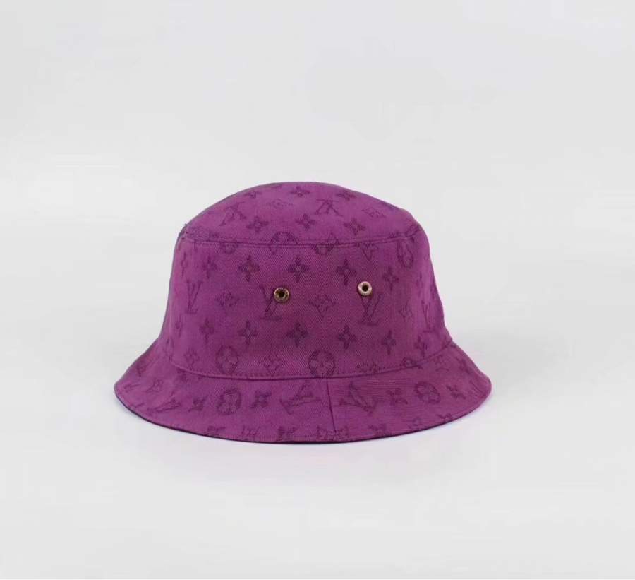 Buy Replica Louis Vuitton Monogram Denim Bob Hat Purple - Buy Designer ...
