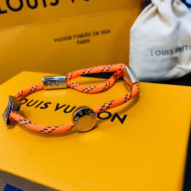 Buy Replica Louis Vuitton Rope Bracelet Orange - Buy Designer Bags ...