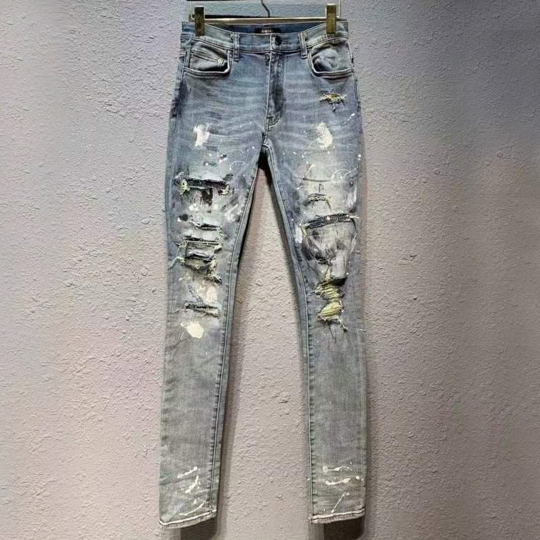 Buy Replica Amiri Blue Bandana Thrash Denim Jeans - Buy Designer Bags ...