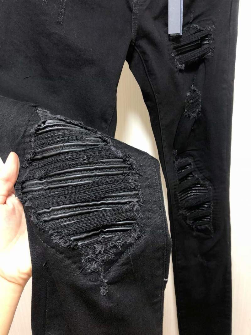 Buy Replica Amiri Distressed Skinny-fit Jeans Black - Buy Designer Bags ...