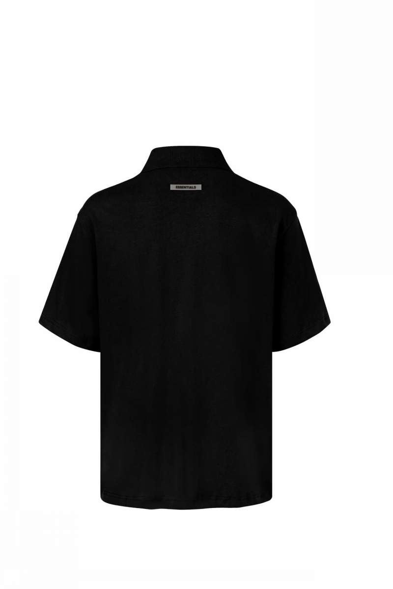 Buy Replica Fear Of God Essentials Polo Shirt Black - Buy Designer Bags ...
