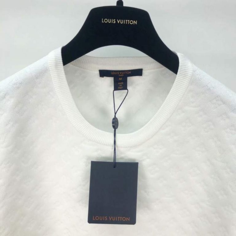 Buy Replica Louis Vuitton Monogram Towel T-shirt White - Buy Designer ...