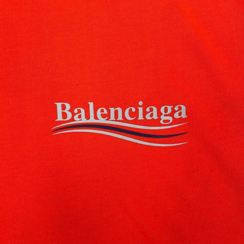 Buy Replica Balenciaga Oversized Logo-Print Jersey T-Shirt Orange - Buy ...