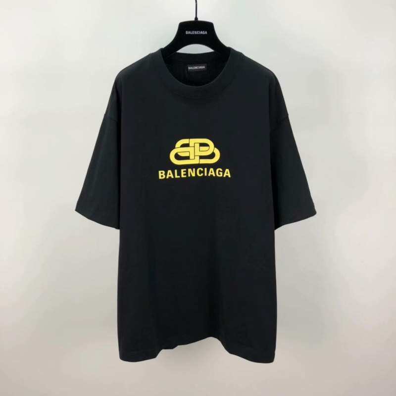 Buy Replica Balenciaga Short-Sleeve Logo T-Shirt In Black - Buy ...