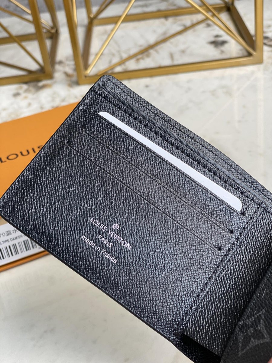 Buy Replica Louis Vuitton M80770 Multiple Wallet Blue - Buy Designer ...