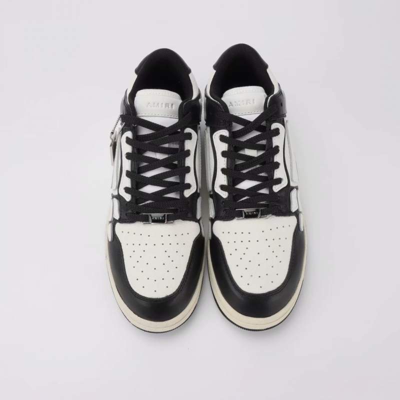 Buy Replica Amiri Black White Skel Top Low Sneakers - Buy Designer Bags ...