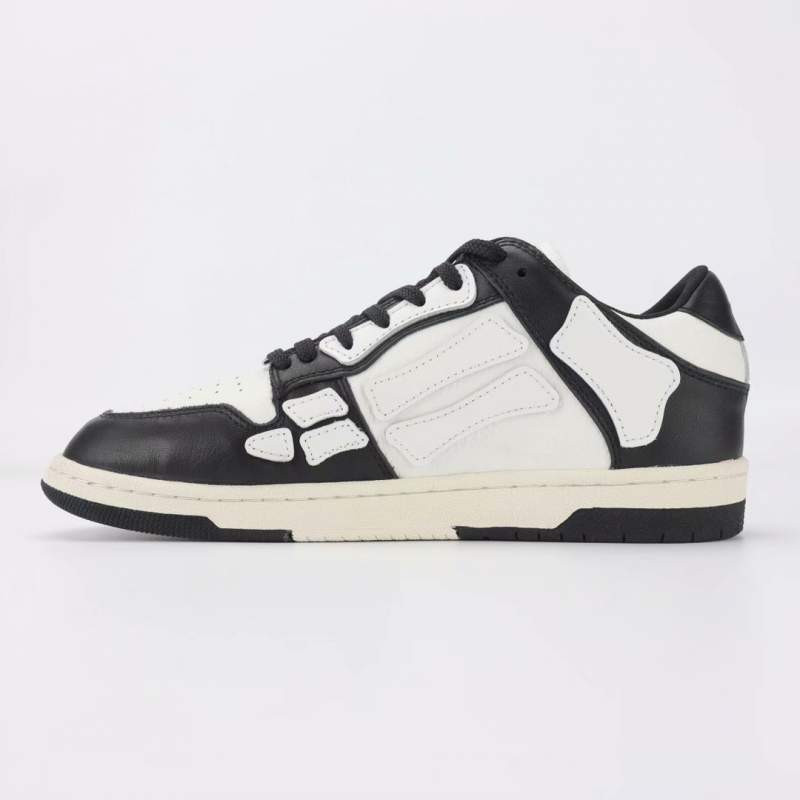 Buy Replica Amiri Black White Skel Top Low Sneakers - Buy Designer Bags ...