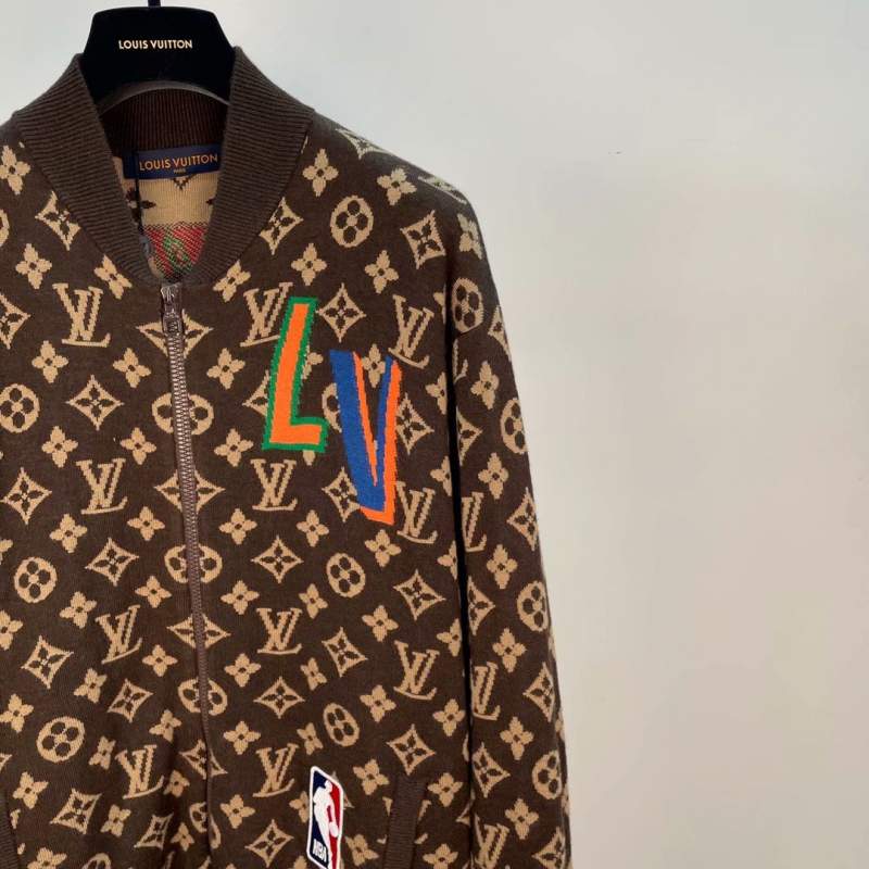 Buy Replica Louis Vuitton x NBA Graphic Blouson Brown - Buy Designer ...