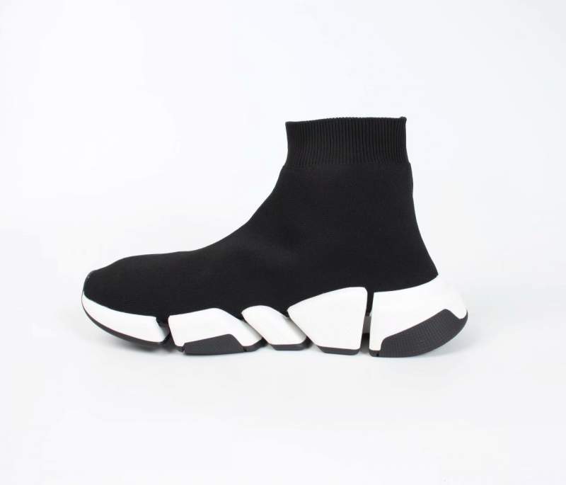 Buy Replica Balenciaga Speed 2.0 Sneakers Black White - Buy Designer ...