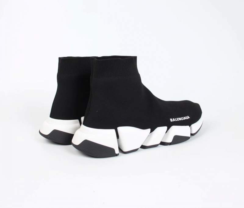 Buy Replica Balenciaga Speed 2.0 Sneakers Black White - Buy Designer ...