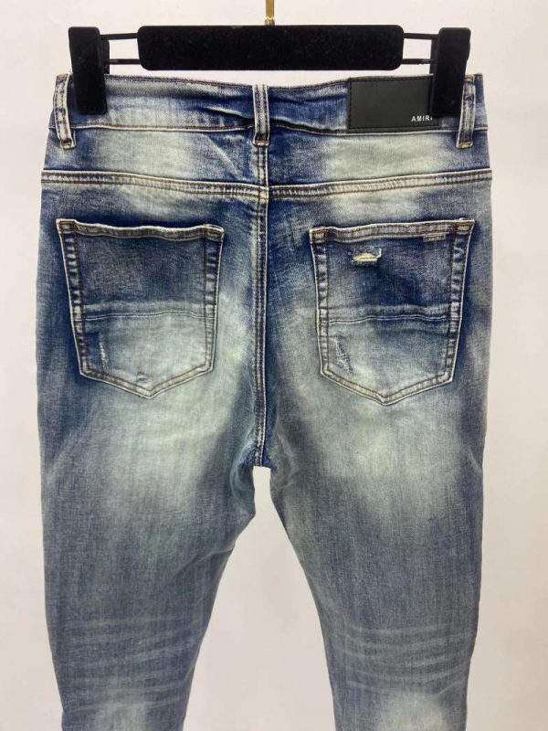Buy Replica Amiri Pj Thrasher Jeans In Clay Indigo - Buy Designer Bags ...