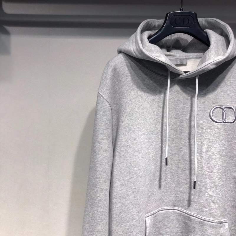 Buy Replica Christian Dior CD Icon Hoodie In Grey - Buy Designer Bags ...