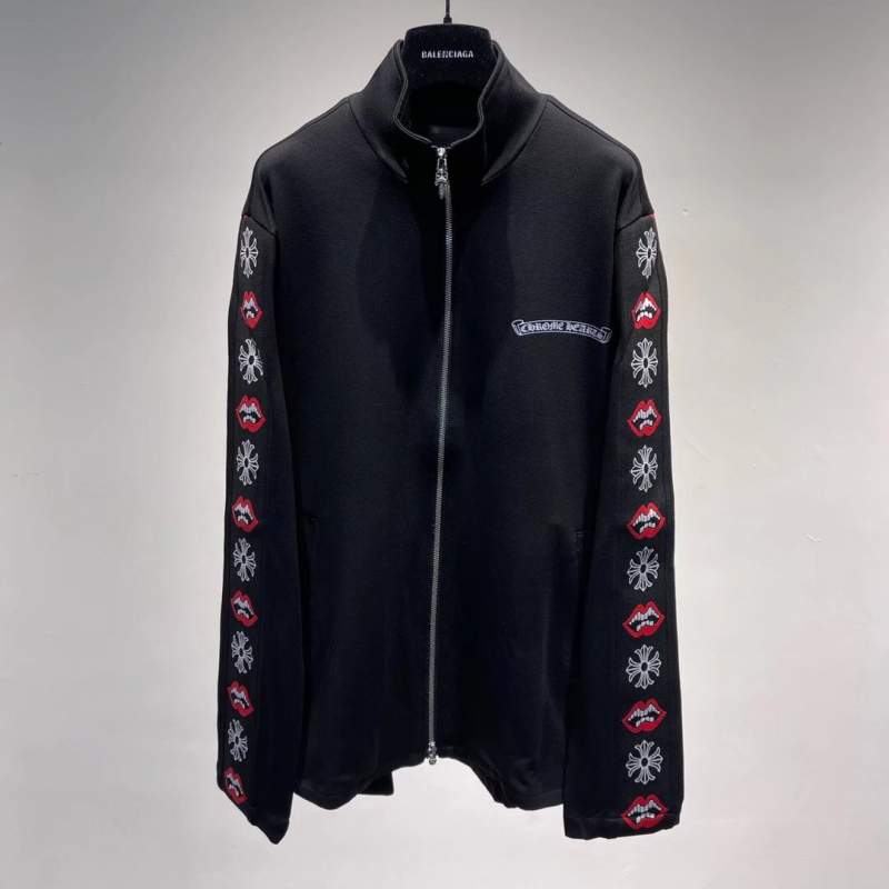 Buy Replica Chrome Hearts Matty Boy Zip Up Sweatshirt In Black - Buy ...