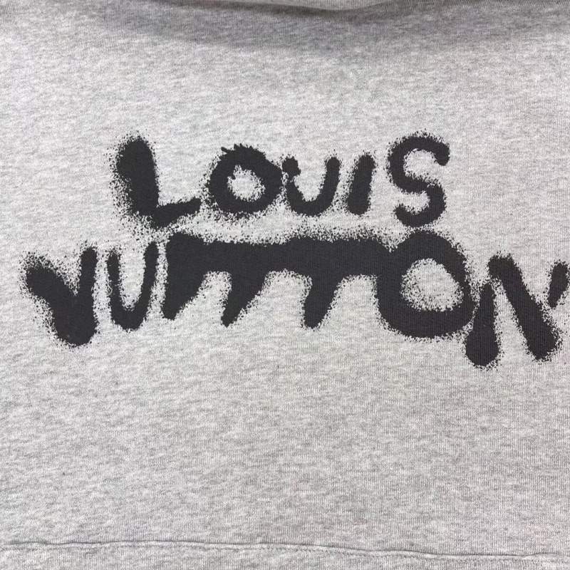 Buy Replica Louis Vuitton Neon Working Man Hoodie In Grey - Buy ...