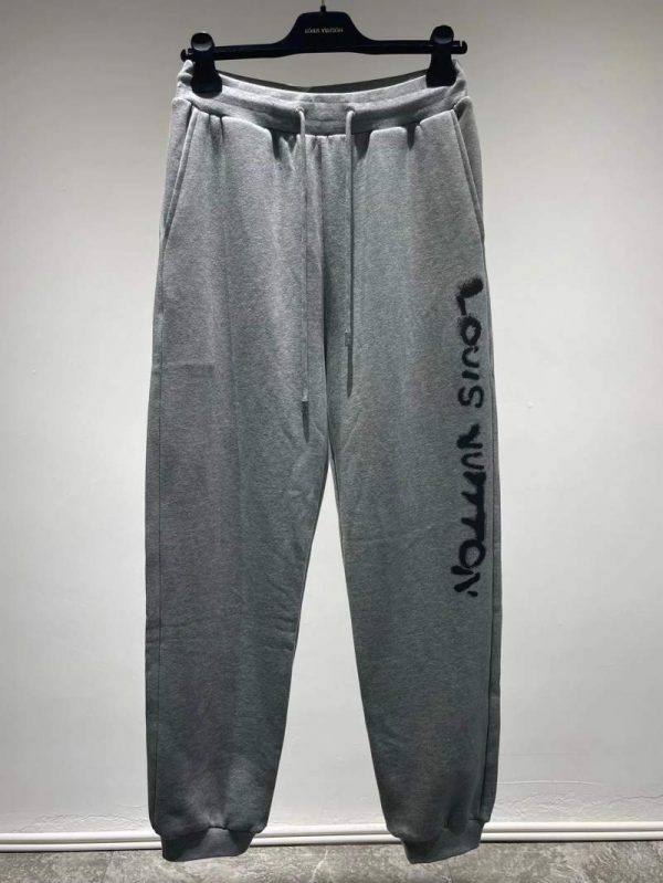 Buy Replica Louis Vuitton Sweatpants In Grey - Buy Designer Bags ...