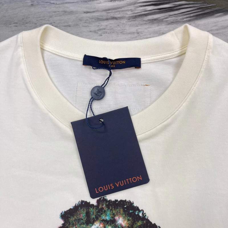 Buy Replica Louis Vuitton Neon Working Man T-Shirt White - Buy Designer ...