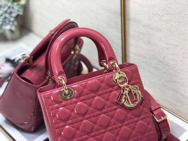 Buy Replica Dior Medium Lady Dior Bag Red 085 - Buy Designer Bags ...