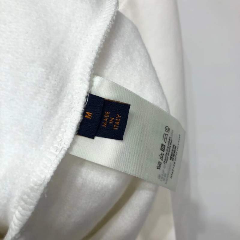Buy Replica Louis Vuitton Intarsia Jacquard Duck Sweatshirt In White ...