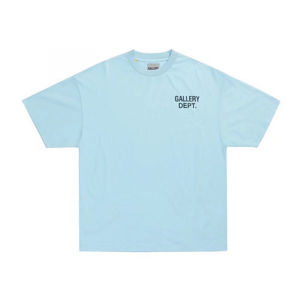 Buy Replica Gallery Dept Souvenir T-Shirt In Baby Blue - Buy Designer ...