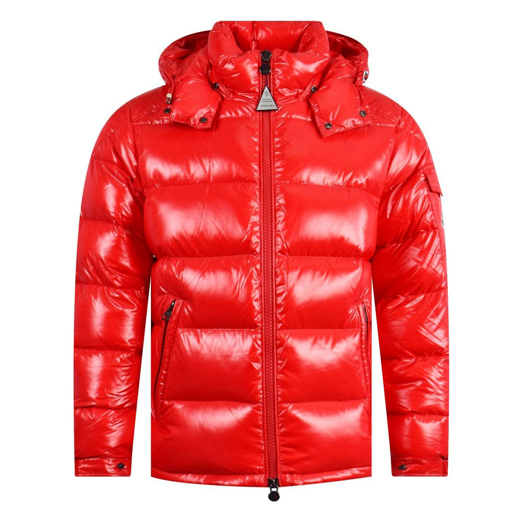 Buy Replica Moncler Maya Puffer Down Jacket Shiny Red - Buy Designer ...