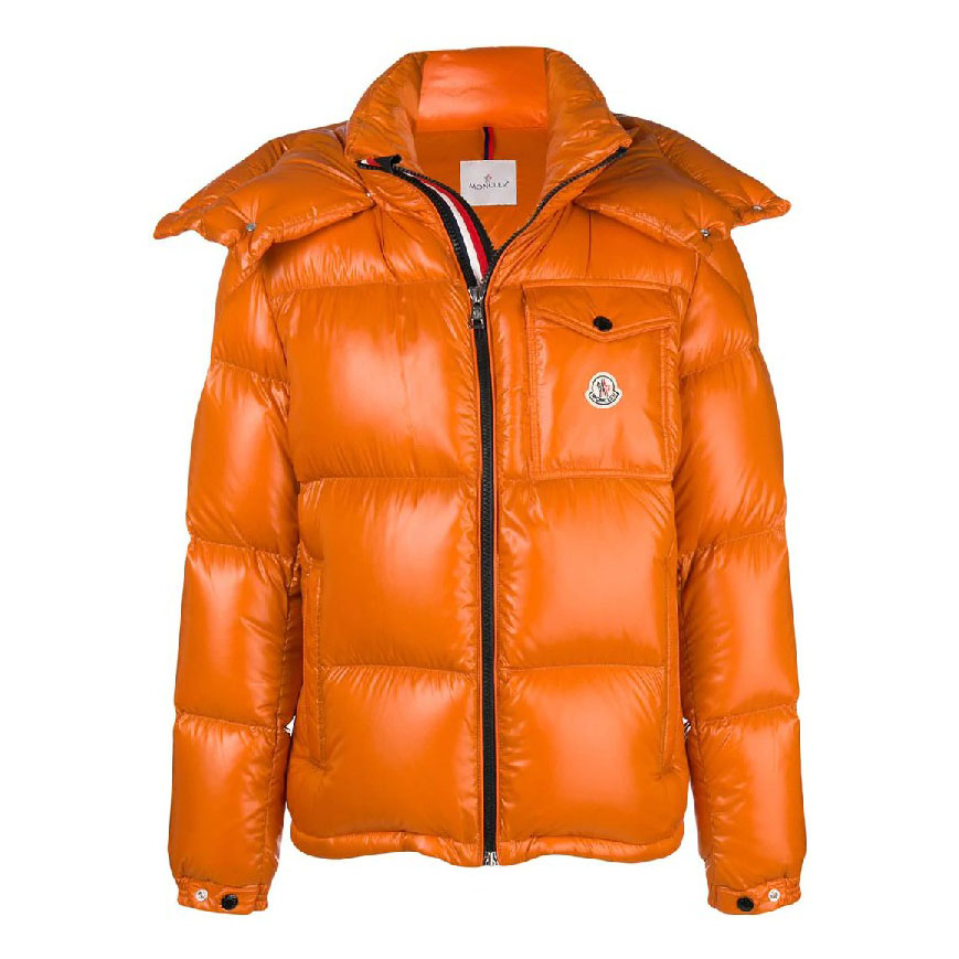 Buy Replica Moncler Montbeliard Puffer Jacket In Orange - Buy Designer ...
