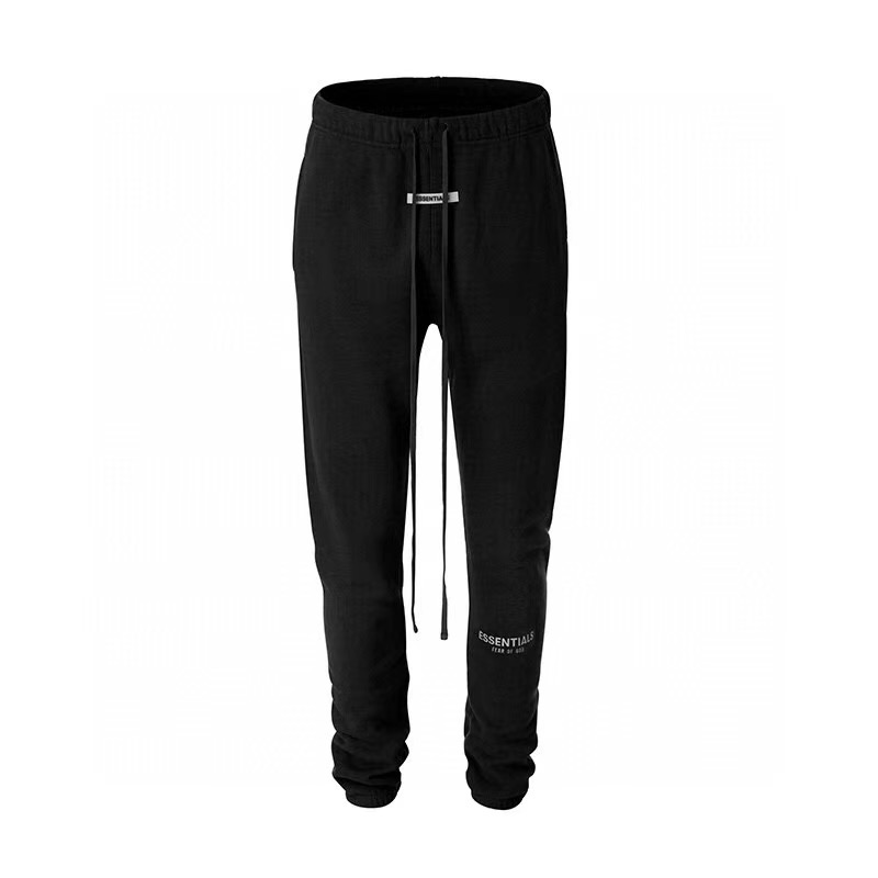 fear of god essentials tan sweatpants