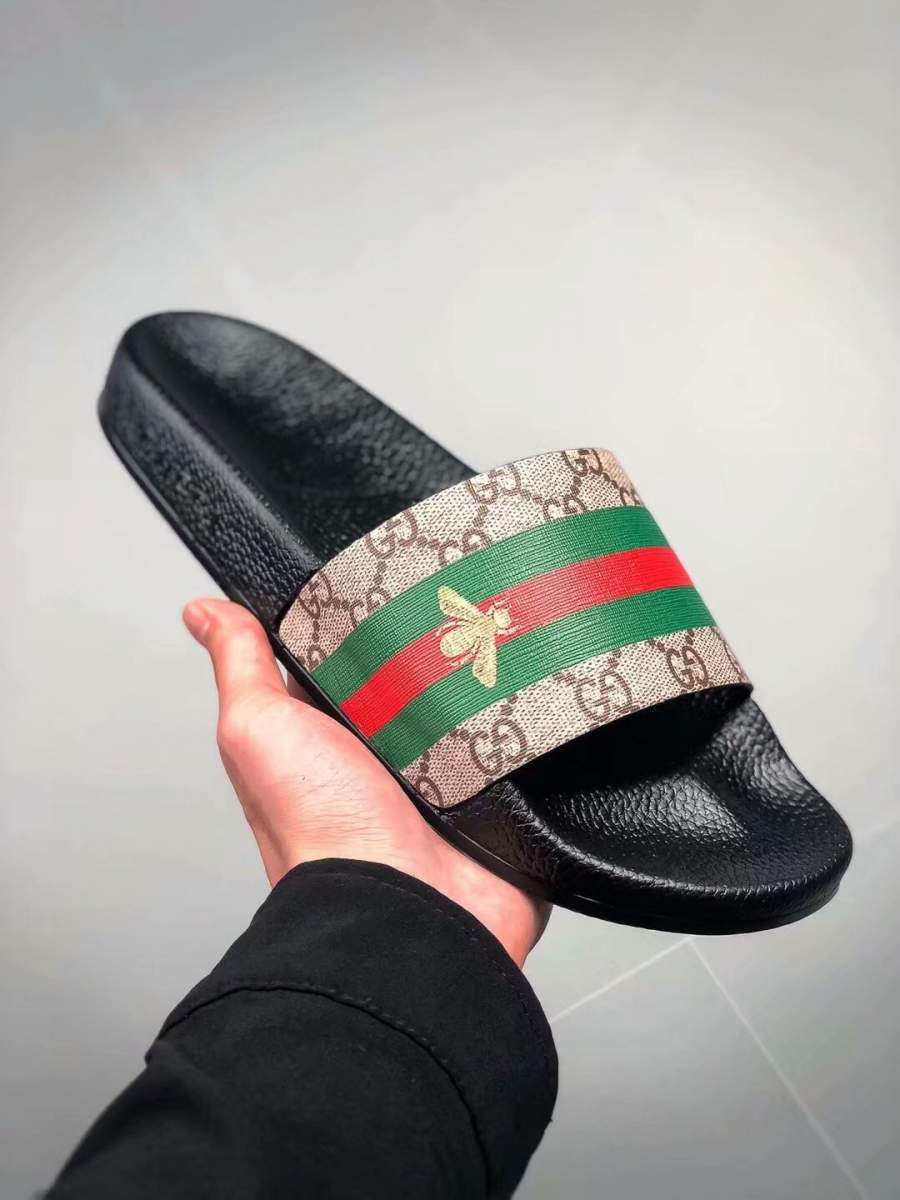 gucci slippers with bee