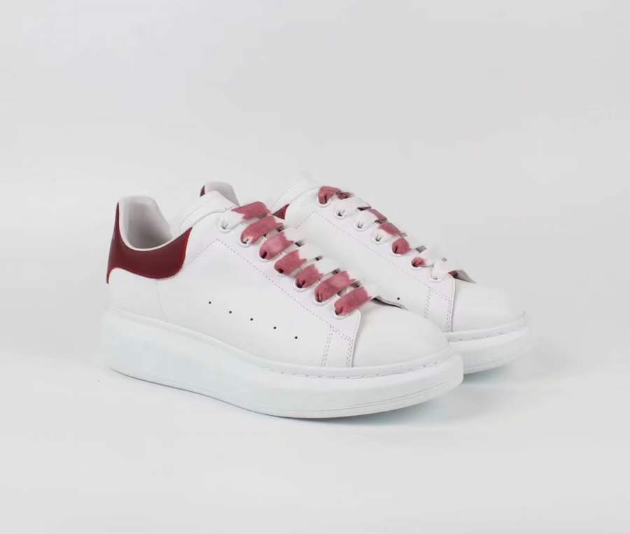 red and black alexander mcqueen sneakers