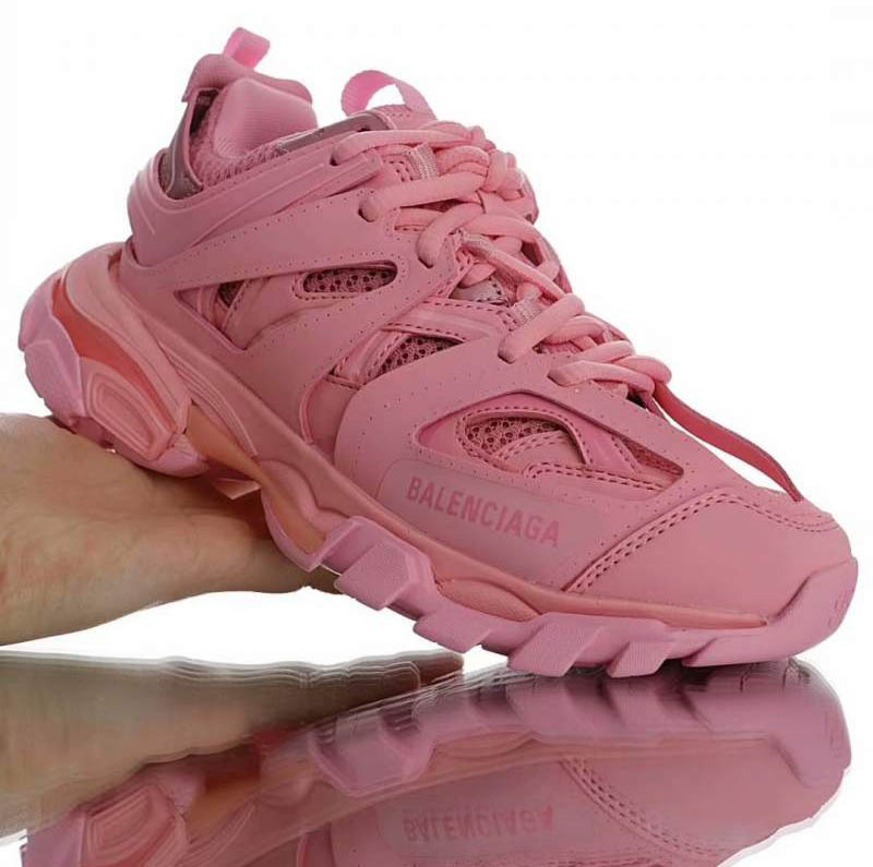 track sneaker balenciaga pink