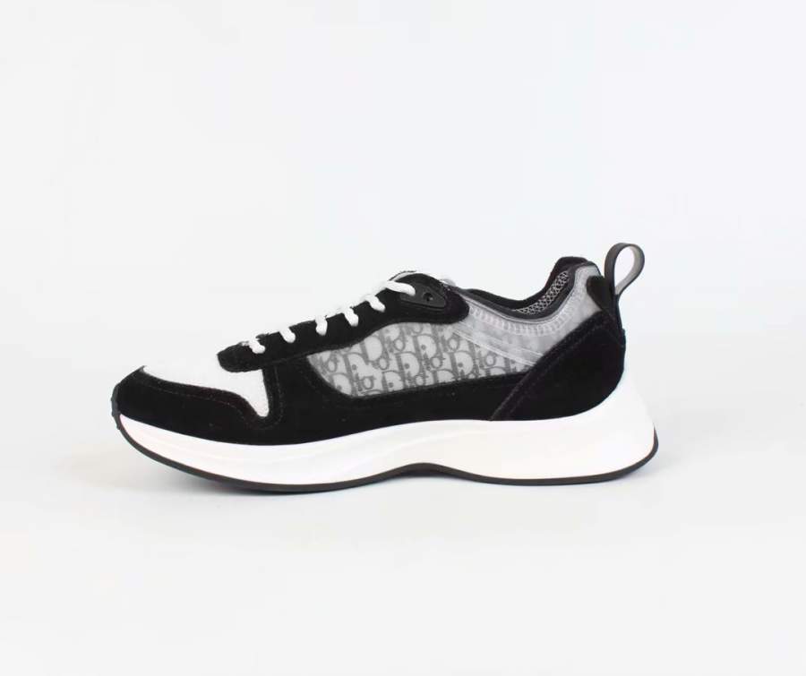 all black dior runners