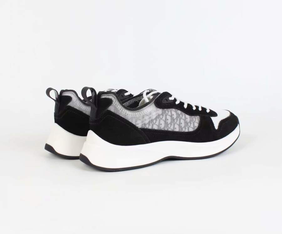 dior runners all black