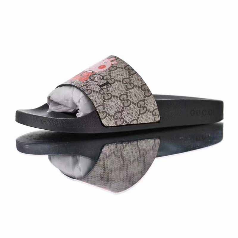 Buy Replica Gucci Peppa Pig Print Slide Sandals - Buy Designer Bags ...