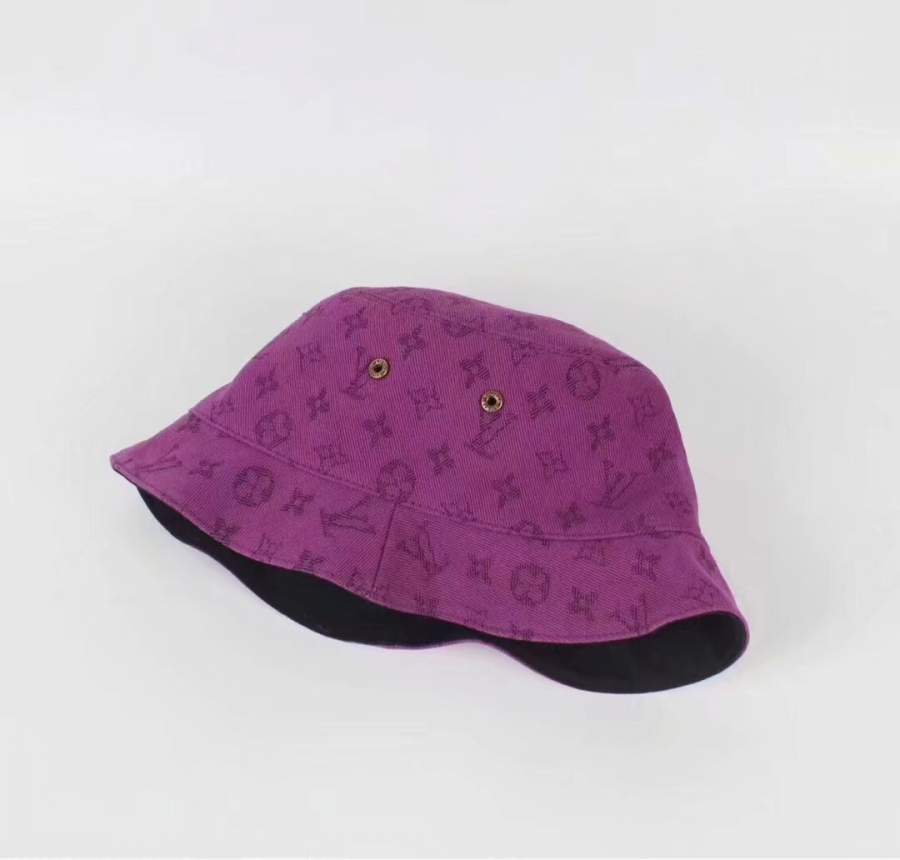 Buy Replica Louis Vuitton Monogram Denim Bob Hat Purple Buy Designer