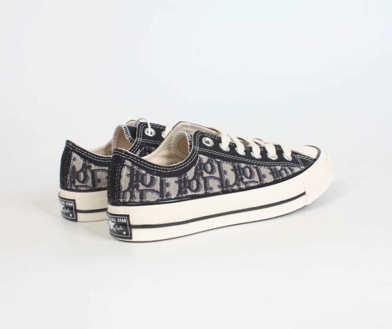 dior floral converse