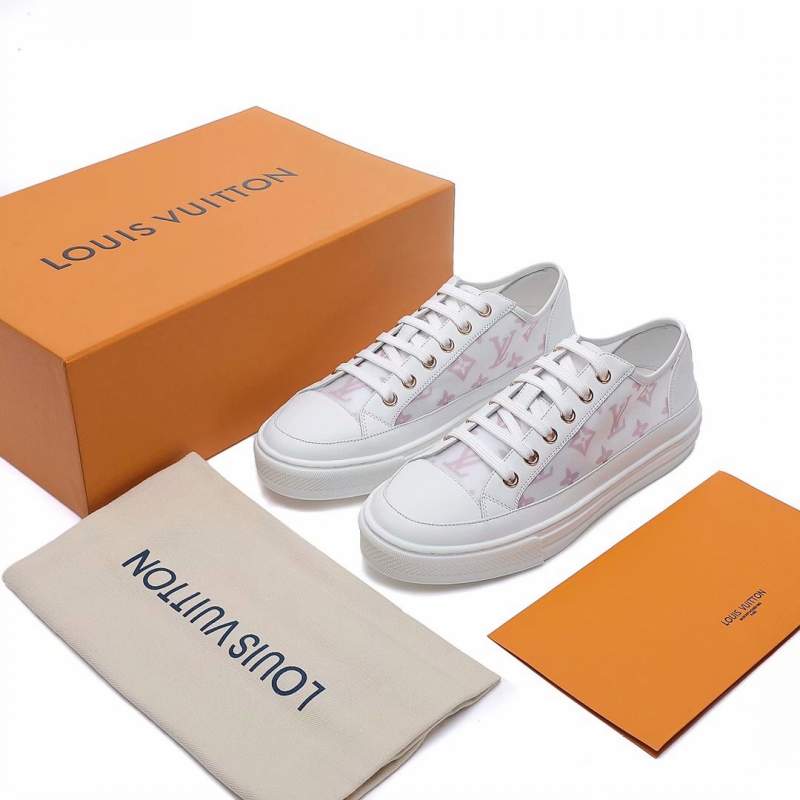 Buy Replica Louis Vuitton Stellar Sneaker Monogram-print Textile Pink - Buy Designer Bags ...